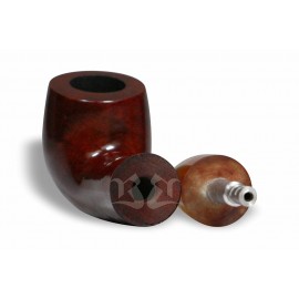 Cachimbo Bertoldi Elite Mini Vermelho com Filtro Permanente
